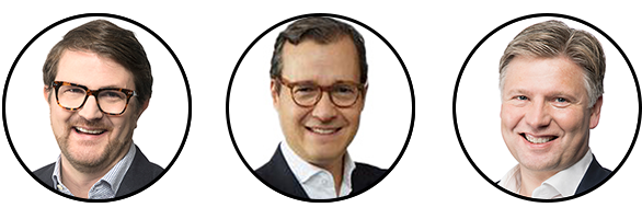 Chris Bradley, Nick Leung, and Sven Smit